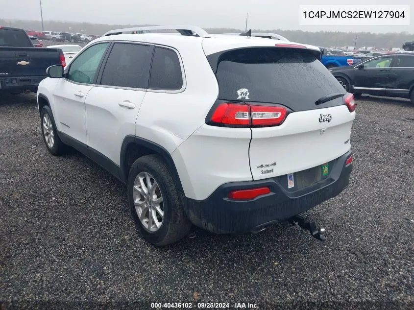 2014 Jeep Cherokee Latitude VIN: 1C4PJMCS2EW127904 Lot: 40436102