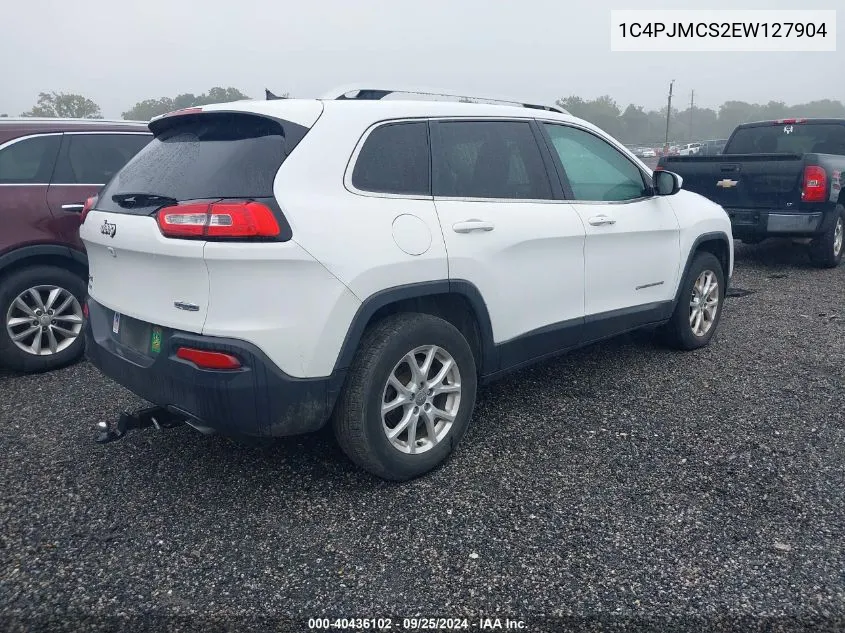 2014 Jeep Cherokee Latitude VIN: 1C4PJMCS2EW127904 Lot: 40436102