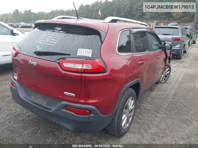 2014 Jeep Cherokee Latitude VIN: 1C4PJMCB5EW179513 Lot: 40444680