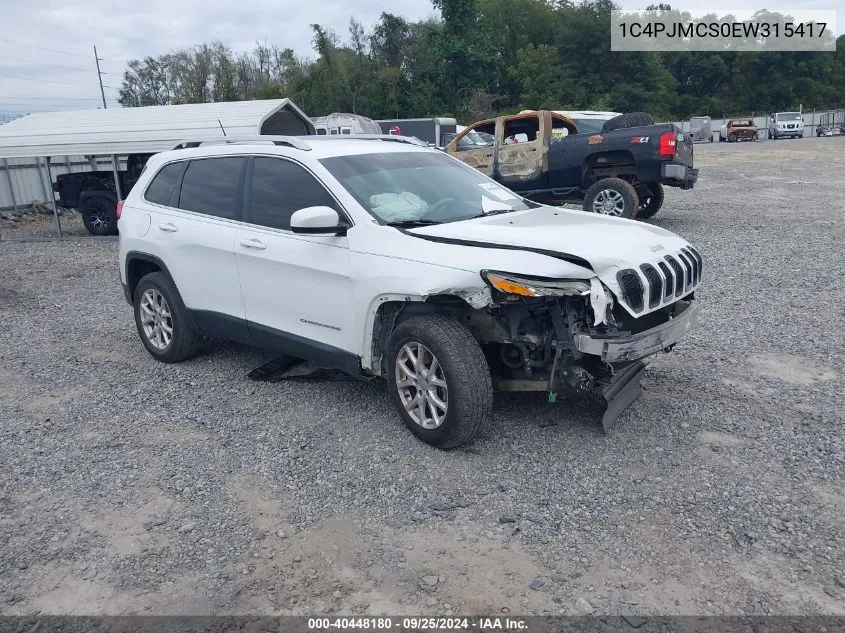 1C4PJMCS0EW315417 2014 Jeep Cherokee Latitude