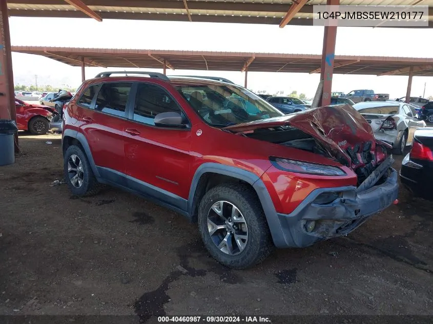 2014 Jeep Cherokee Trailhawk VIN: 1C4PJMBS5EW210177 Lot: 40460987