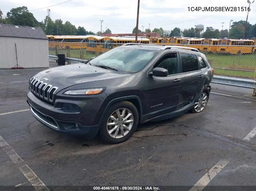 1C4PJMDS8EW281516 2014 Jeep Cherokee Limited