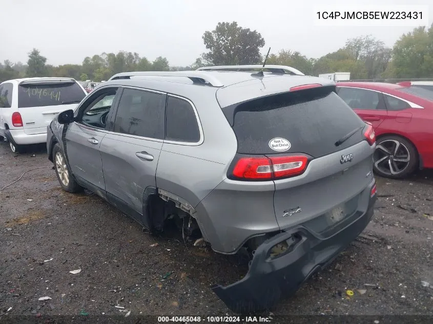 2014 Jeep Cherokee Latitude VIN: 1C4PJMCB5EW223431 Lot: 40465048