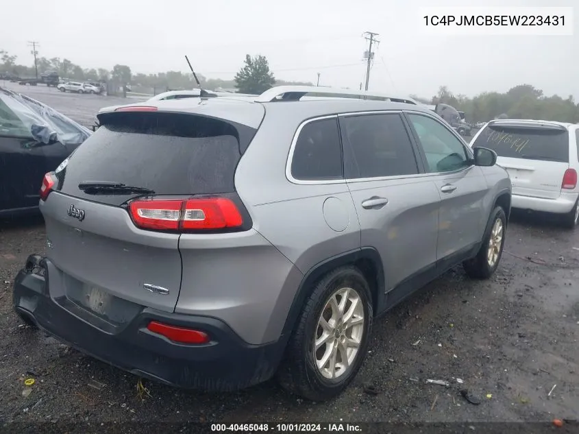 2014 Jeep Cherokee Latitude VIN: 1C4PJMCB5EW223431 Lot: 40465048