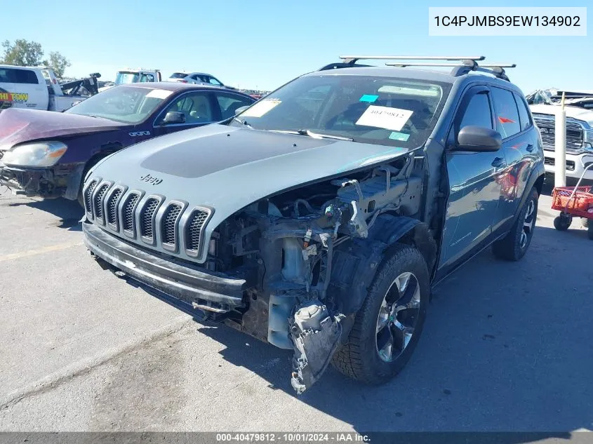 2014 Jeep Cherokee Trailhawk VIN: 1C4PJMBS9EW134902 Lot: 40479812