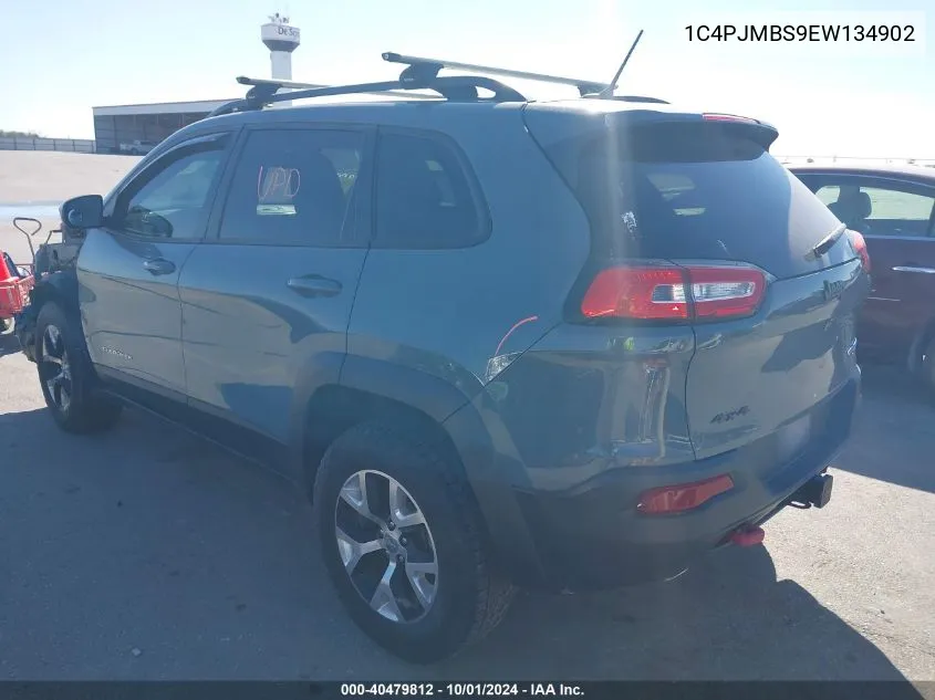 1C4PJMBS9EW134902 2014 Jeep Cherokee Trailhawk