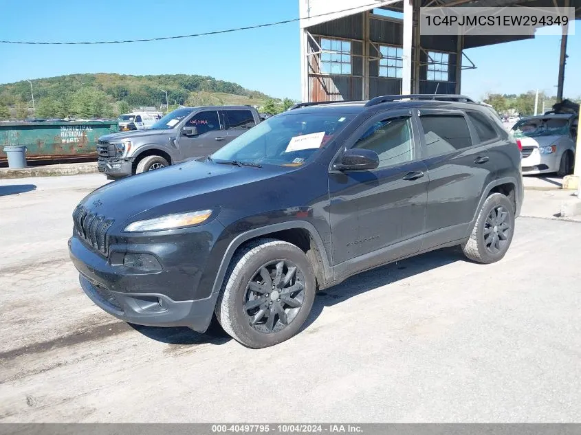 1C4PJMCS1EW294349 2014 Jeep Cherokee Altitude