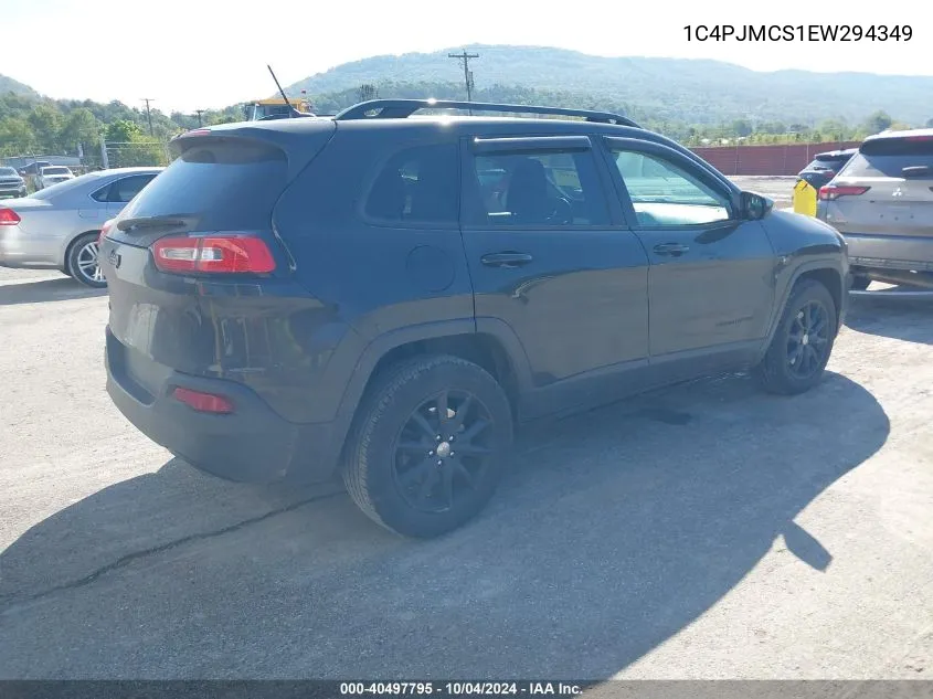 1C4PJMCS1EW294349 2014 Jeep Cherokee Altitude