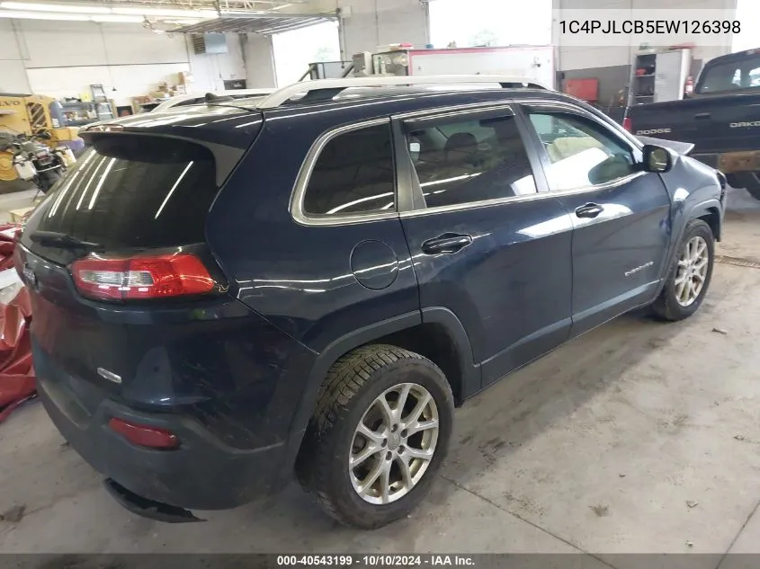 2014 Jeep Cherokee Latitude VIN: 1C4PJLCB5EW126398 Lot: 40543199