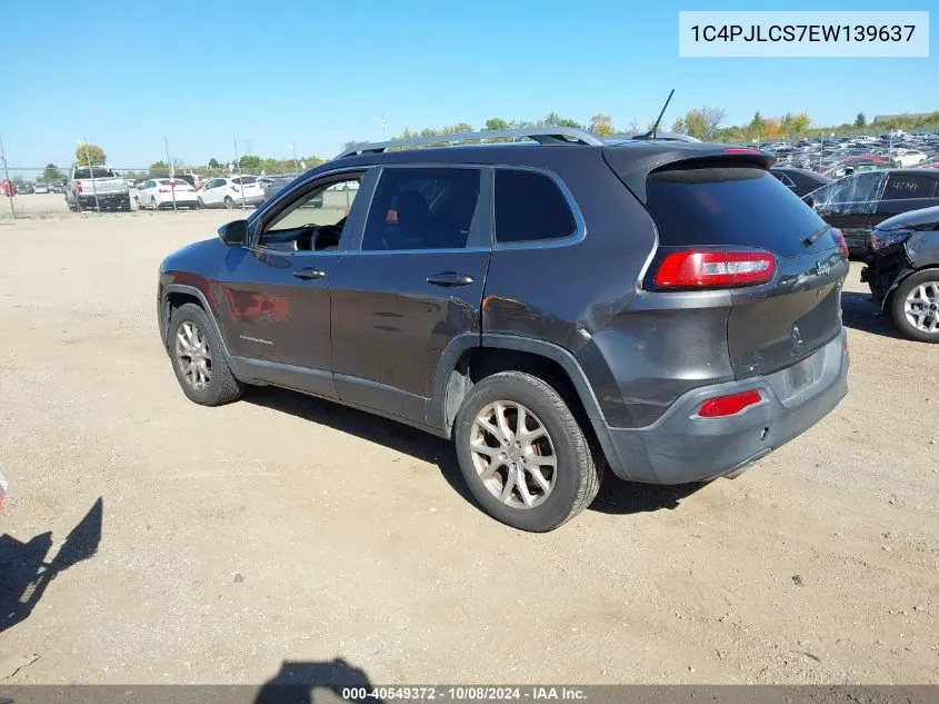 2014 Jeep Cherokee Latitude VIN: 1C4PJLCS7EW139637 Lot: 40549372