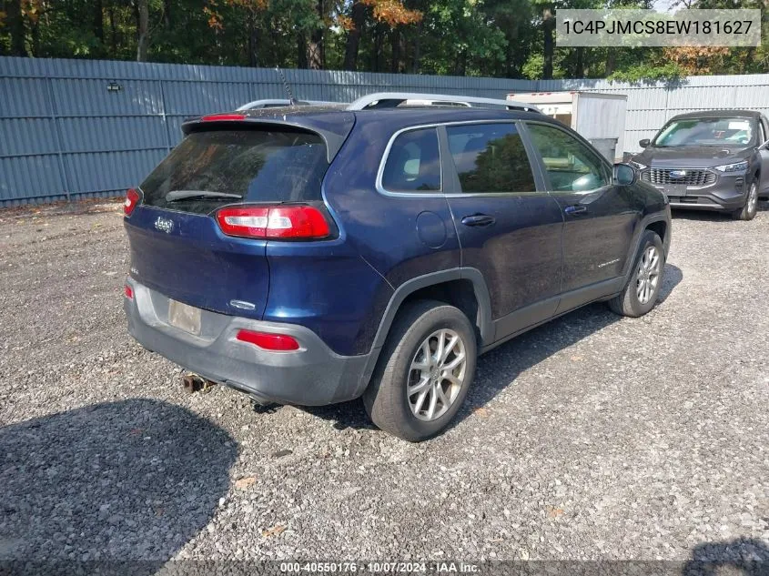 2014 Jeep Cherokee Latitude VIN: 1C4PJMCS8EW181627 Lot: 40550176