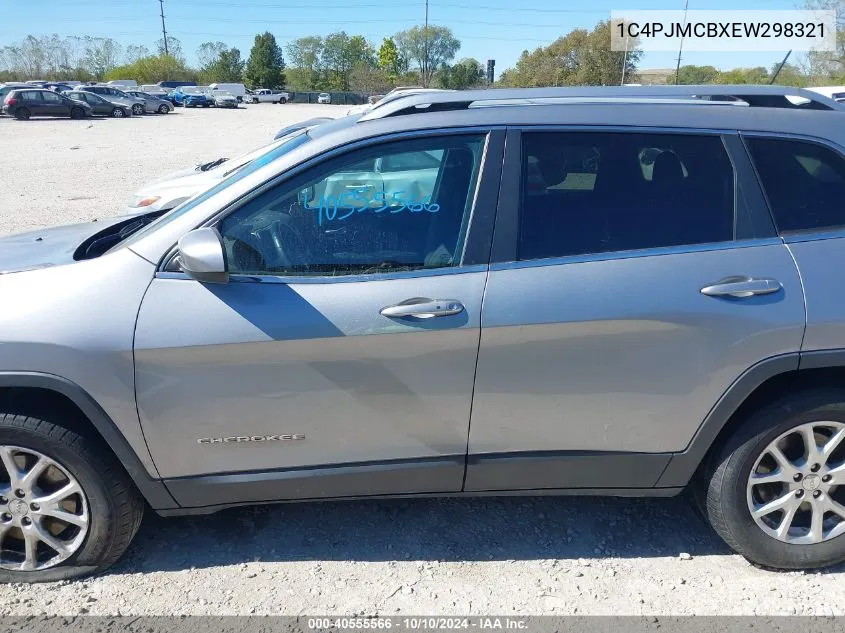 2014 Jeep Cherokee Latitude VIN: 1C4PJMCBXEW298321 Lot: 40555566