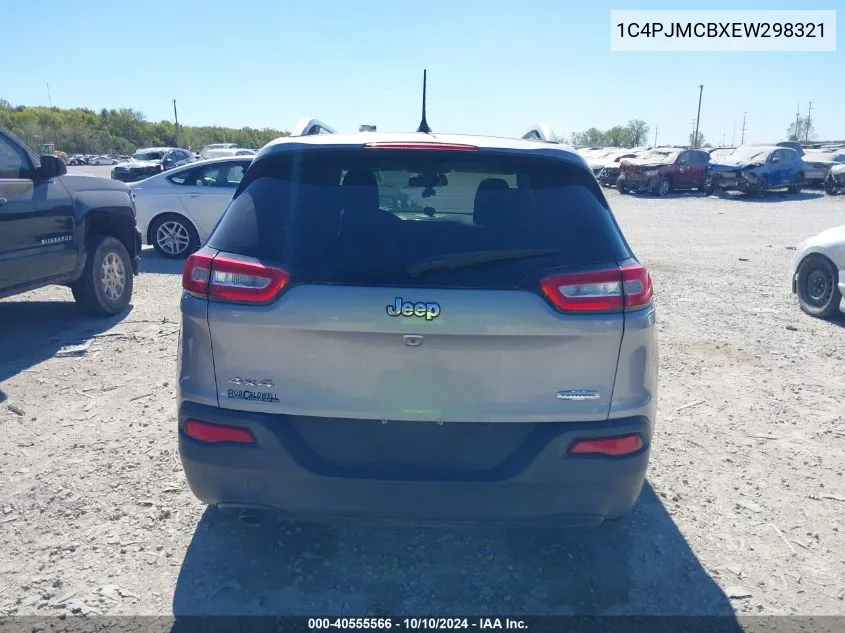 2014 Jeep Cherokee Latitude VIN: 1C4PJMCBXEW298321 Lot: 40555566