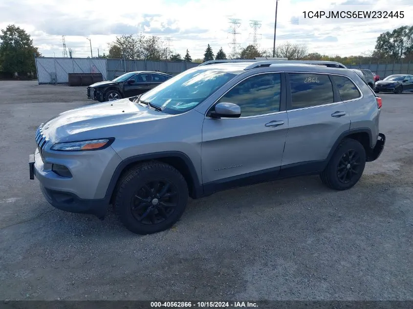 2014 Jeep Cherokee Latitude VIN: 1C4PJMCS6EW232445 Lot: 40562866