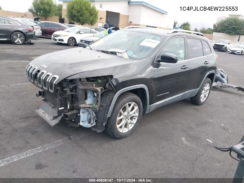 2014 Jeep Cherokee Latitude VIN: 1C4PJLCB4EW225553 Lot: 40606147