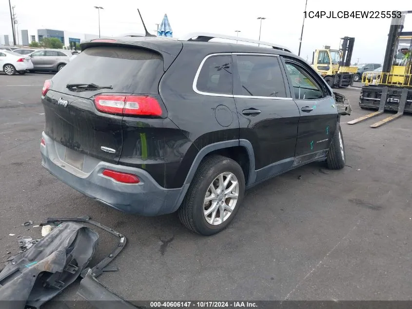 2014 Jeep Cherokee Latitude VIN: 1C4PJLCB4EW225553 Lot: 40606147