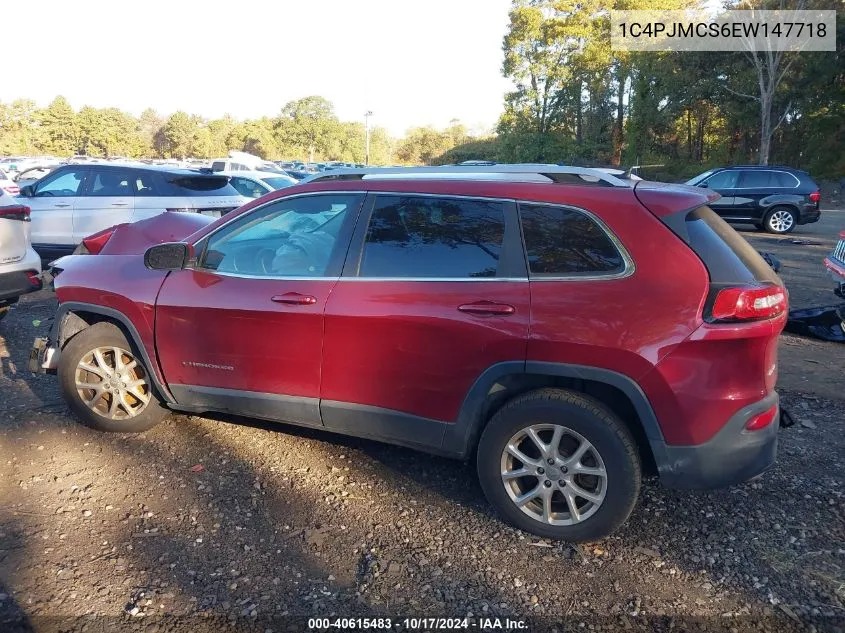 2014 Jeep Cherokee Latitude VIN: 1C4PJMCS6EW147718 Lot: 40615483