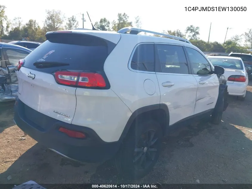 2014 Jeep Cherokee Limited VIN: 1C4PJMDS1EW130050 Lot: 40620614