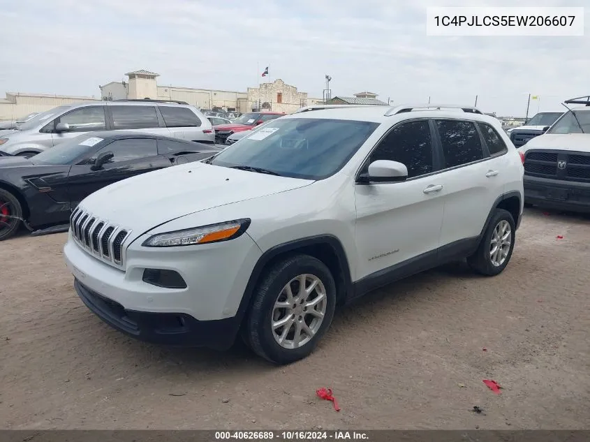 2014 Jeep Cherokee Latitude VIN: 1C4PJLCS5EW206607 Lot: 40626689