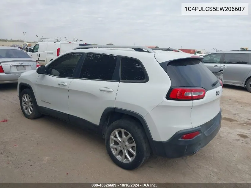 2014 Jeep Cherokee Latitude VIN: 1C4PJLCS5EW206607 Lot: 40626689