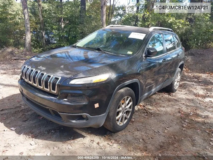 2014 Jeep Cherokee Latitude VIN: 1C4PJMCB1EW124721 Lot: 40628209