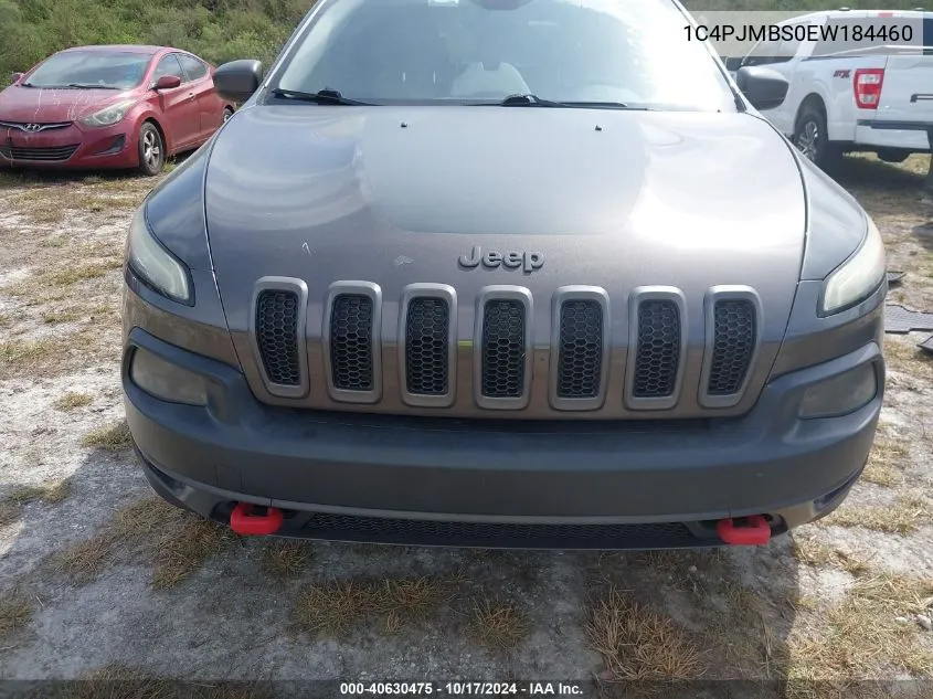 2014 Jeep Cherokee Trailhawk VIN: 1C4PJMBS0EW184460 Lot: 40630475