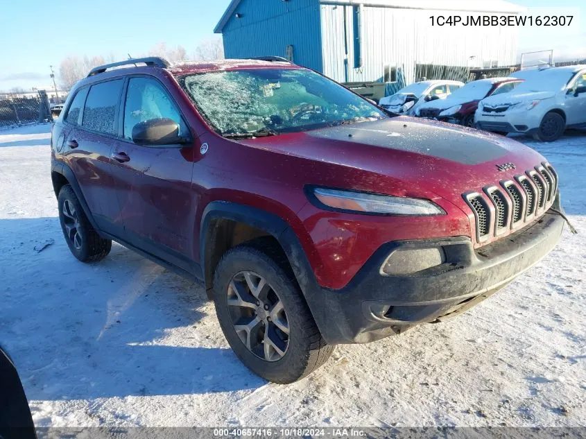 2014 Jeep Cherokee Trailhawk VIN: 1C4PJMBB3EW162307 Lot: 40657416