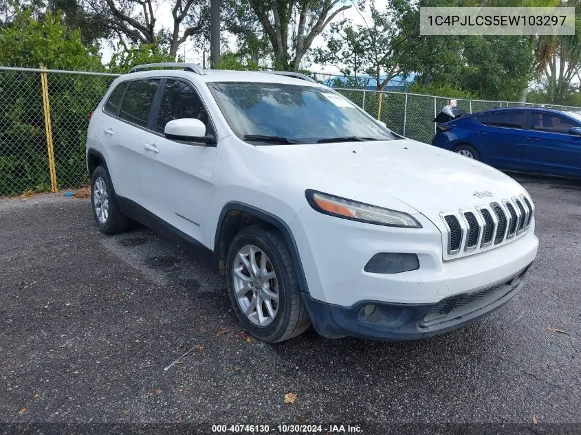 2014 Jeep Cherokee Latitude VIN: 1C4PJLCS5EW103297 Lot: 40746130