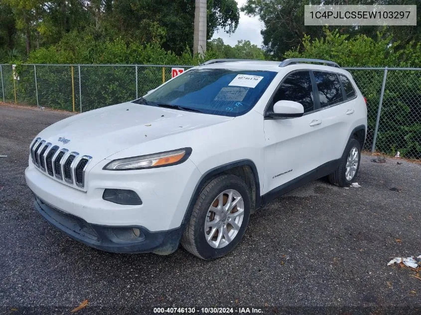 2014 Jeep Cherokee Latitude VIN: 1C4PJLCS5EW103297 Lot: 40746130