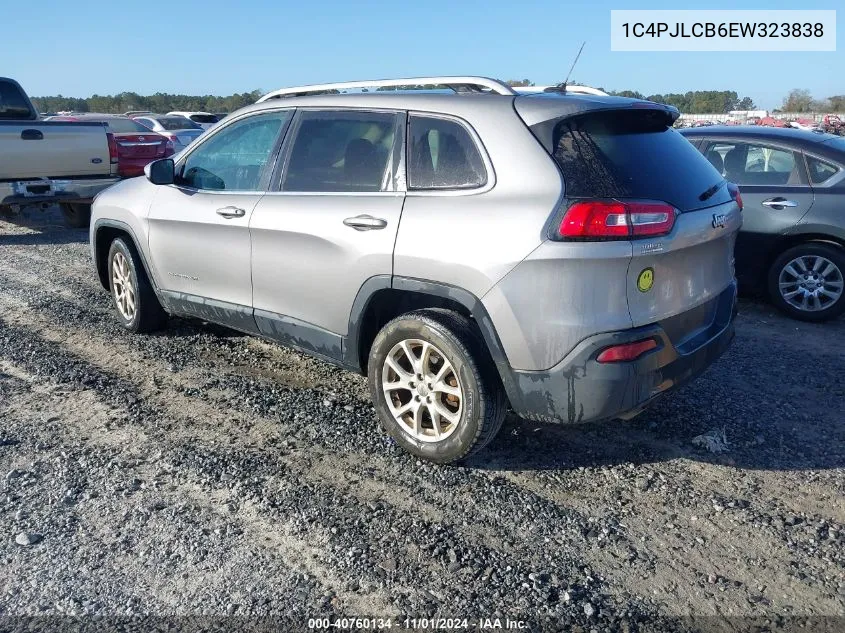 2014 Jeep Cherokee Latitude VIN: 1C4PJLCB6EW323838 Lot: 40760134