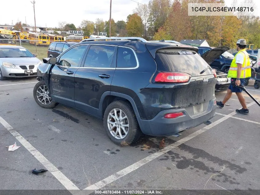 2014 Jeep Cherokee Latitude VIN: 1C4PJLCS4EW148716 Lot: 40783484