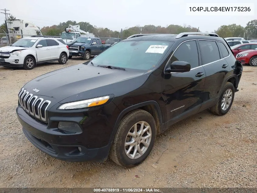 2014 Jeep Cherokee Latitude VIN: 1C4PJLCB4EW175236 Lot: 40788919