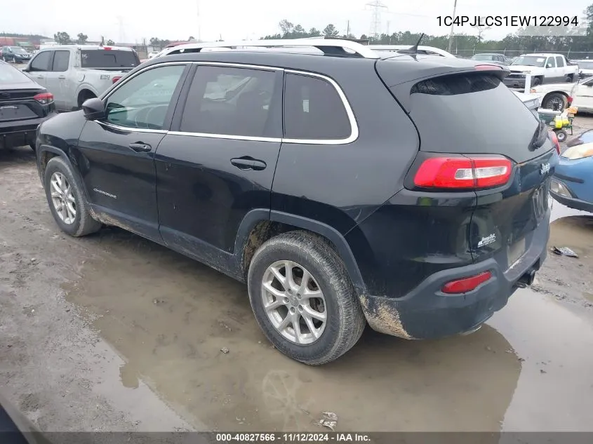 1C4PJLCS1EW122994 2014 Jeep Cherokee Latitude