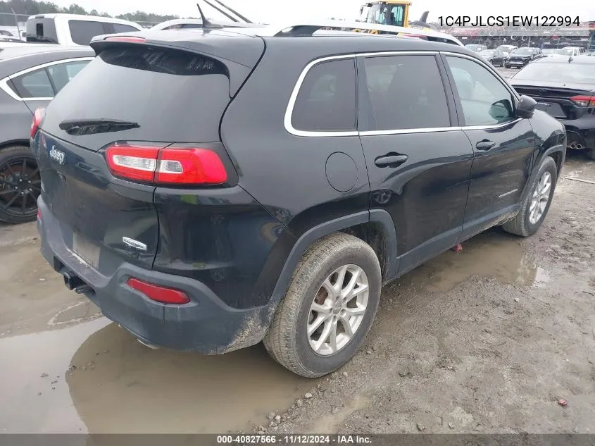 1C4PJLCS1EW122994 2014 Jeep Cherokee Latitude