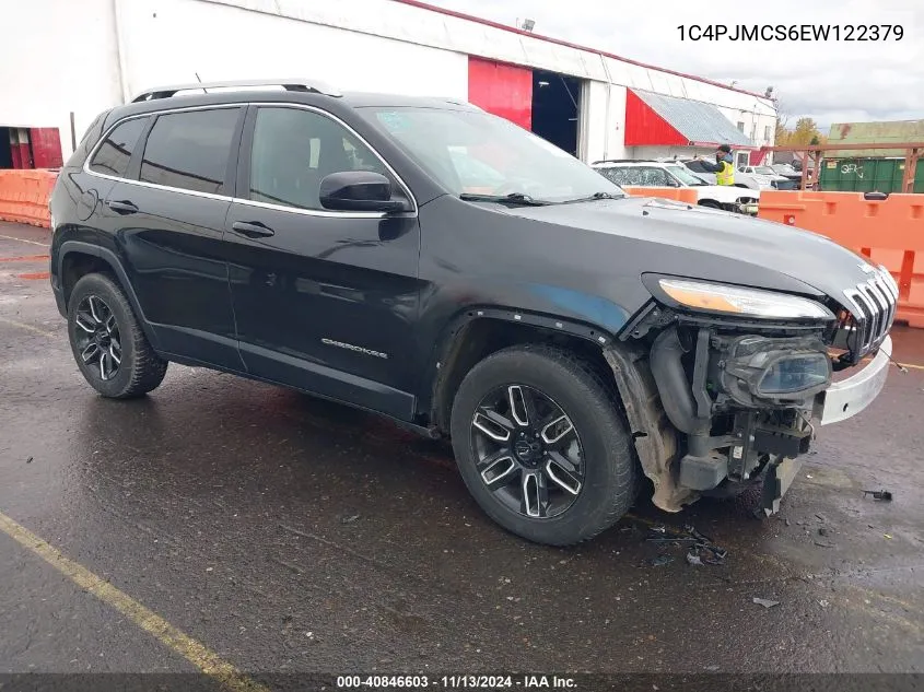 2014 Jeep Cherokee Latitude VIN: 1C4PJMCS6EW122379 Lot: 40846603