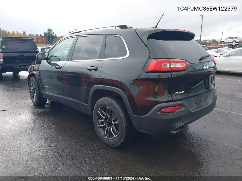 2014 Jeep Cherokee Latitude VIN: 1C4PJMCS6EW122379 Lot: 40846603