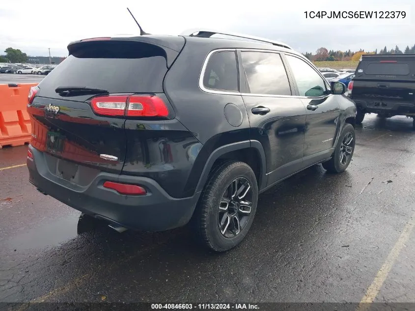 2014 Jeep Cherokee Latitude VIN: 1C4PJMCS6EW122379 Lot: 40846603