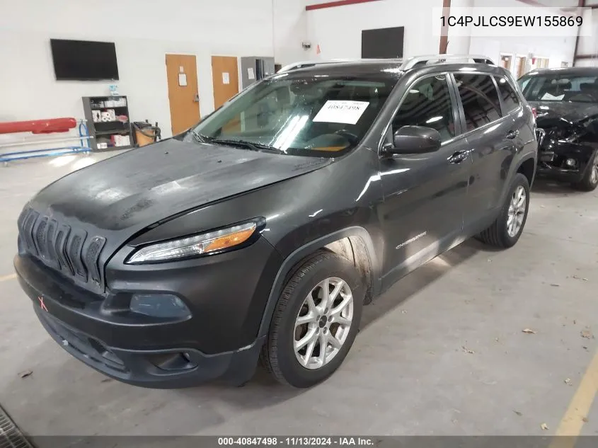 1C4PJLCS9EW155869 2014 Jeep Cherokee Latitude