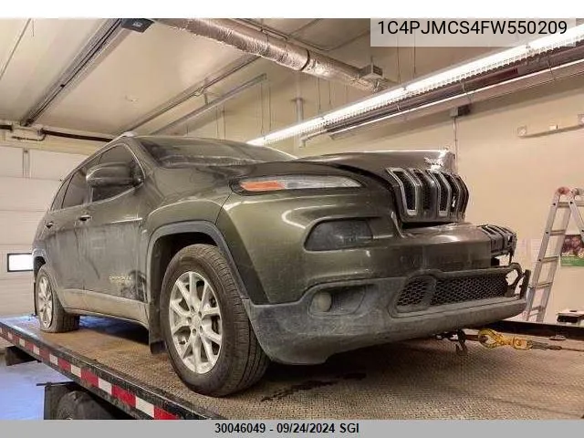 1C4PJMCS4FW550209 2015 Jeep Cherokee Latitude