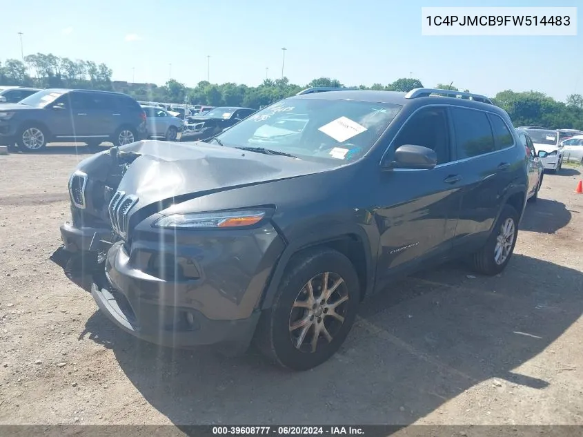 1C4PJMCB9FW514483 2015 Jeep Cherokee Latitude