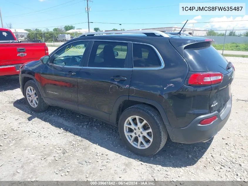 2015 Jeep Cherokee Latitude VIN: 1C4PJMCS8FW635487 Lot: 39661842