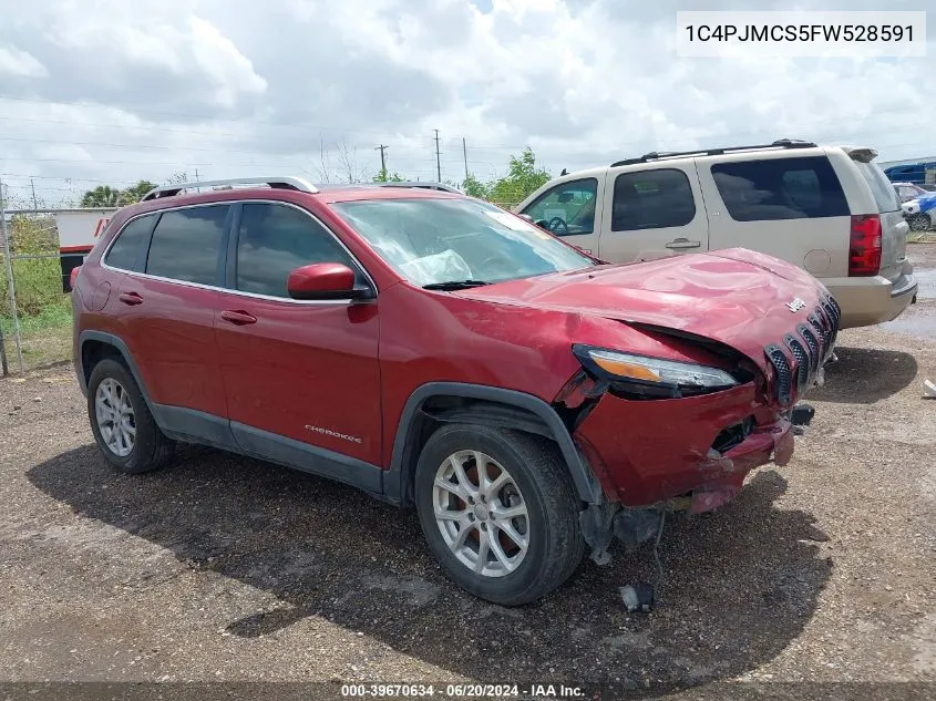 2015 Jeep Cherokee Latitude VIN: 1C4PJMCS5FW528591 Lot: 39670634