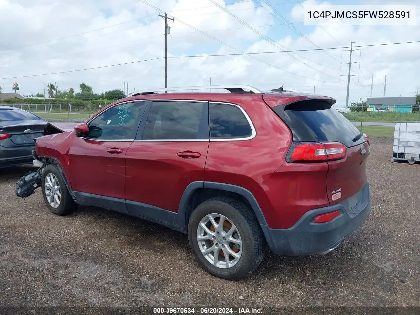 2015 Jeep Cherokee Latitude VIN: 1C4PJMCS5FW528591 Lot: 39670634