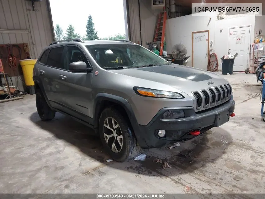 2015 Jeep Cherokee Trailhawk VIN: 1C4PJMBS6FW746685 Lot: 39703949