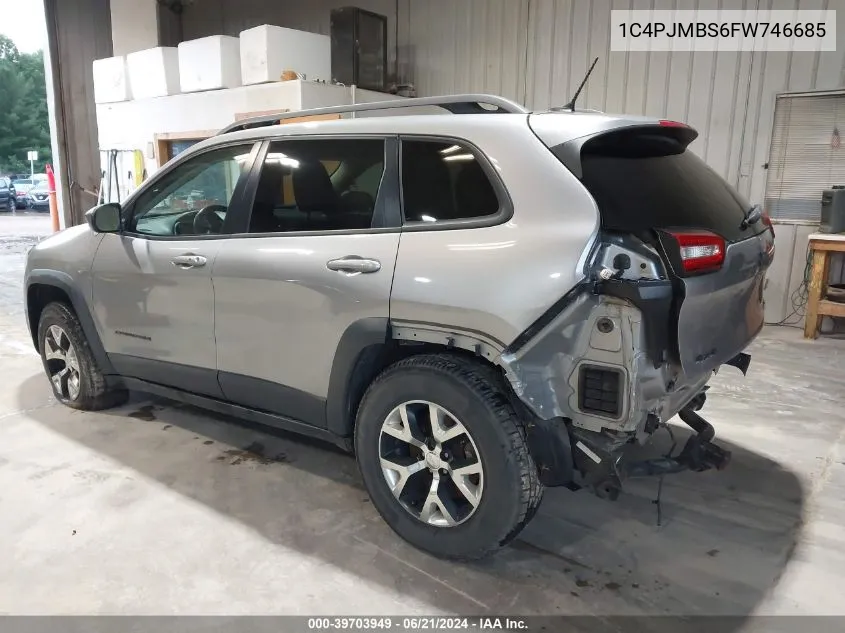 1C4PJMBS6FW746685 2015 Jeep Cherokee Trailhawk