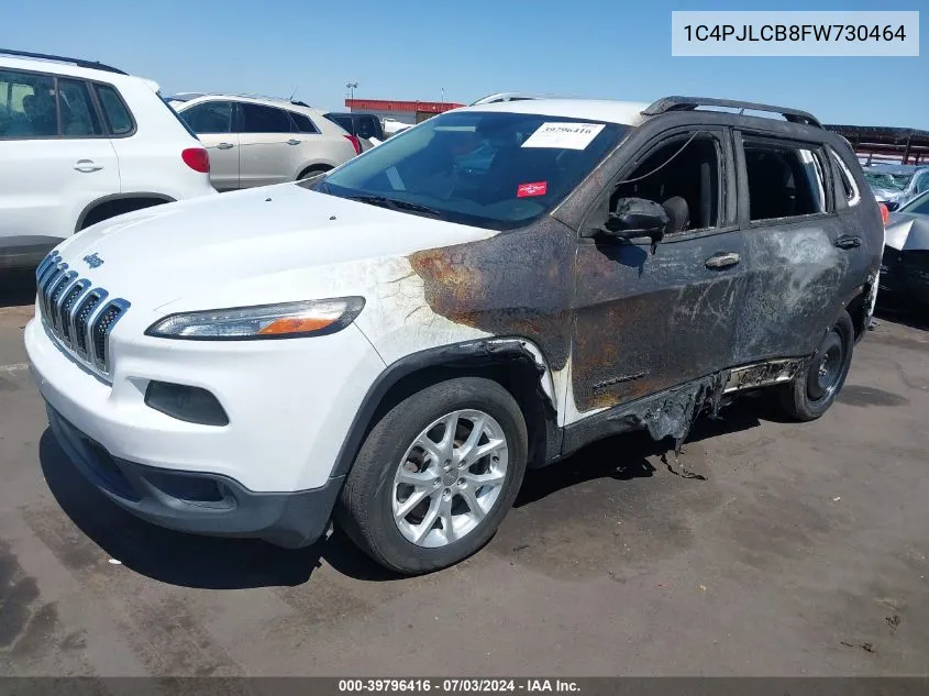 1C4PJLCB8FW730464 2015 Jeep Cherokee Latitude