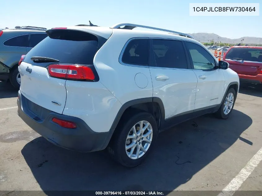 2015 Jeep Cherokee Latitude VIN: 1C4PJLCB8FW730464 Lot: 39796416