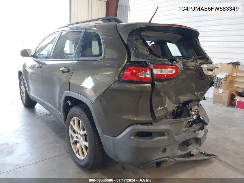 1C4PJMAB5FW583349 2015 Jeep Cherokee Sport