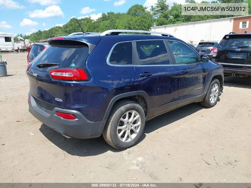 2015 Jeep Cherokee Latitude VIN: 1C4PJMCS6FW503912 Lot: 39908132