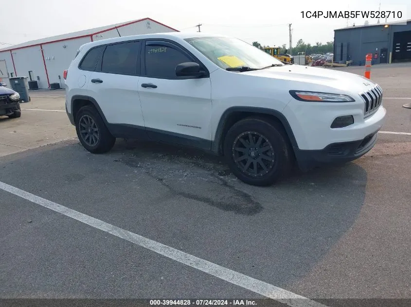 2015 Jeep Cherokee Sport VIN: 1C4PJMAB5FW528710 Lot: 39944828